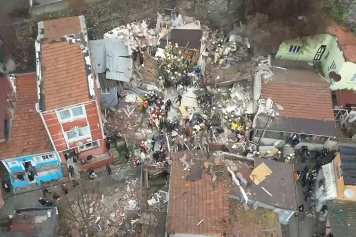 Ayvansaray&rsquo;daki bina &ccedil;&ouml;kmesi doğalgaz kaynaklı değil