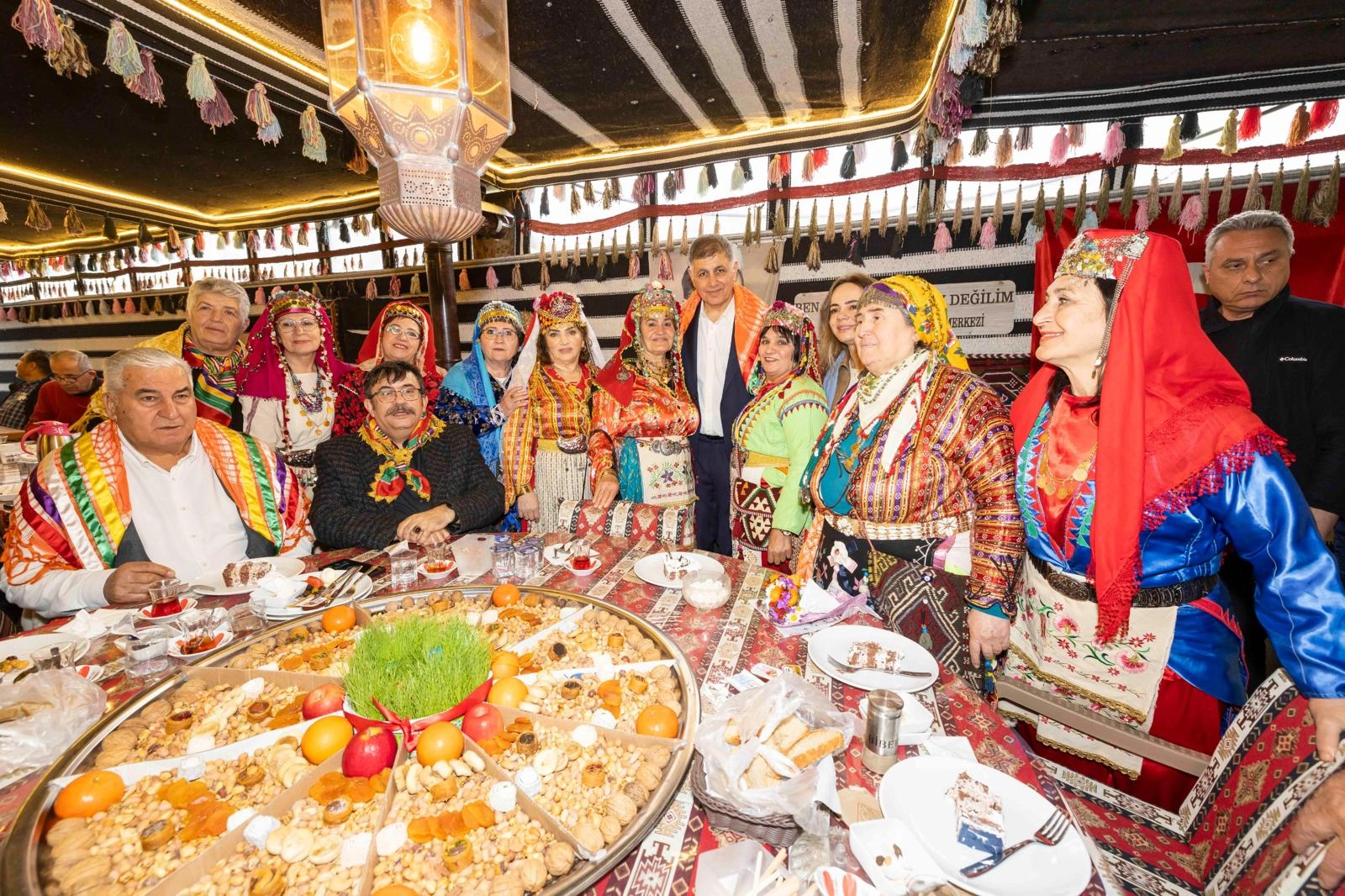 Başkan Tugay Y&ouml;r&uuml;k ve T&uuml;rkmenlerle Nevruz ve Ramazan Bayramı&rsquo;nı kutladı