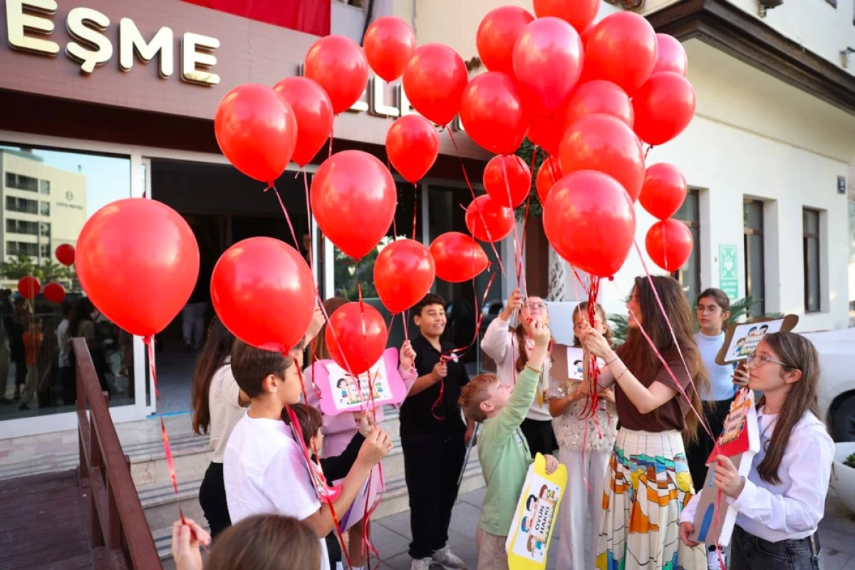 Çeşme’de çocuklar haklarını sahipleniyor