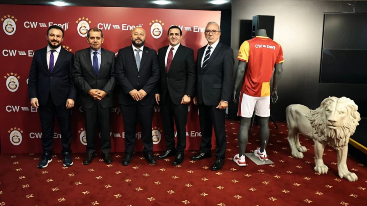 Galatasaray, CW Enerji ile stratejik sponsorluk imzaladı