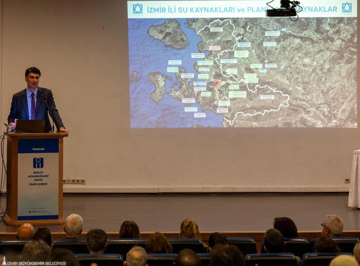  Gürkan Erdoğan: Barajlardaki düşüşe rağmen İzmir susuz kalmadı