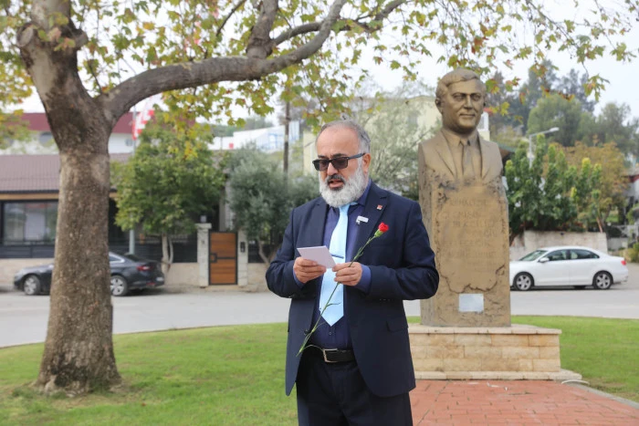 Güzelbahçe’de Cumhuriyet aydını Kışlalı unutulmadı