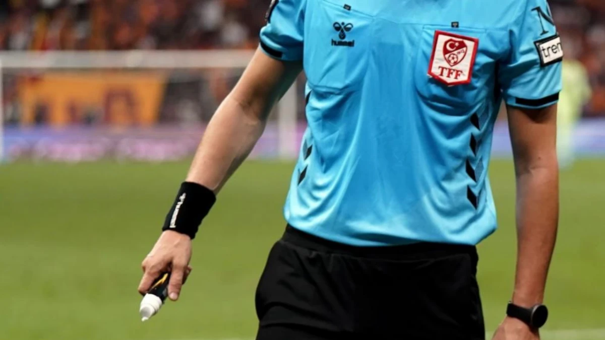 Trendyol 1. Lig'de 15. haftanın hakemleri açıklandı