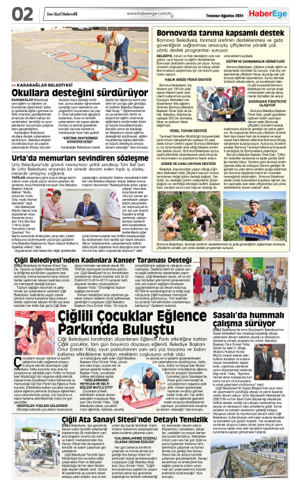 Agustor ayı yeni sayımız çıktı
