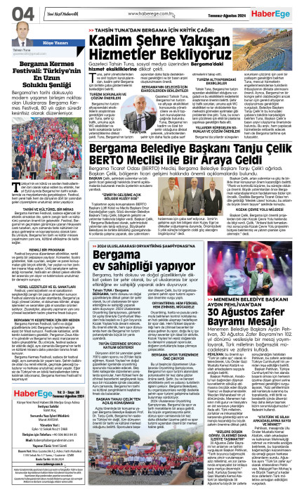 Agustor ayı yeni sayımız çıktı