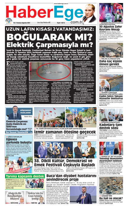 Agustor ayı yeni sayımız çıktı