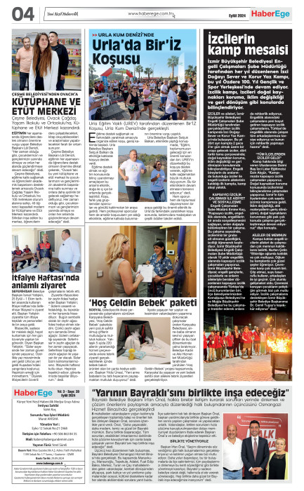 Eylül sayımız çıktı