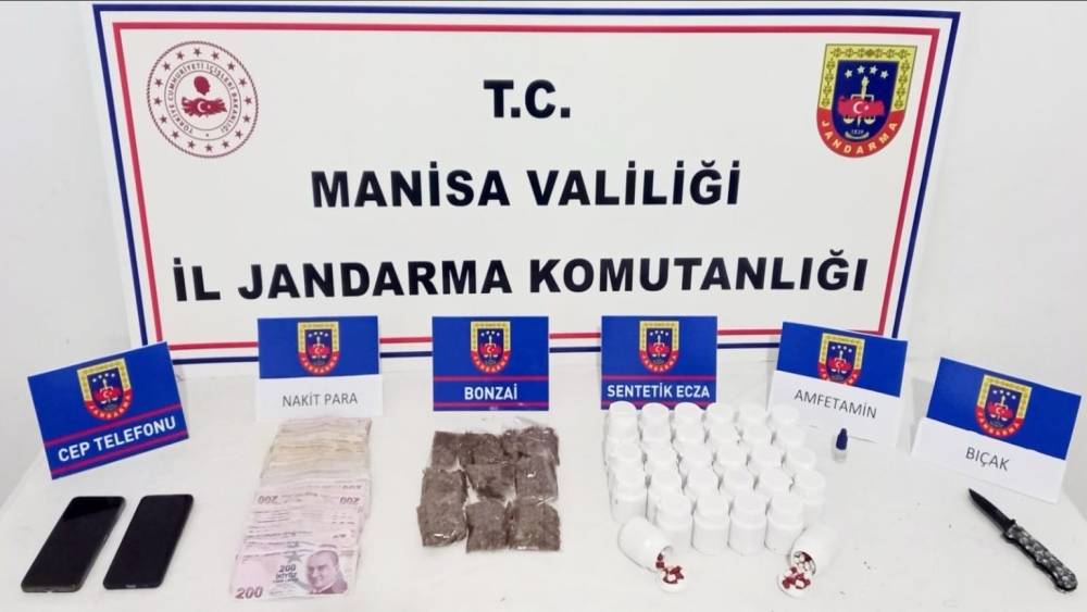 Manisa’da uyuşturucu operasyonu
