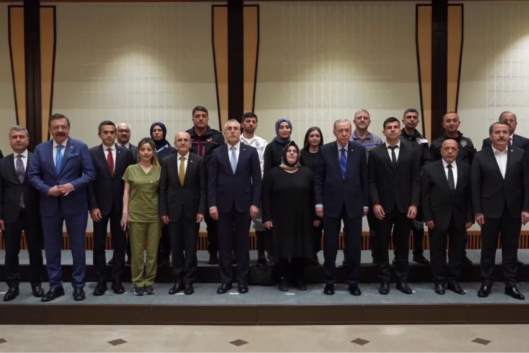 Erdoğan, emek temsilcileriyle buluştu