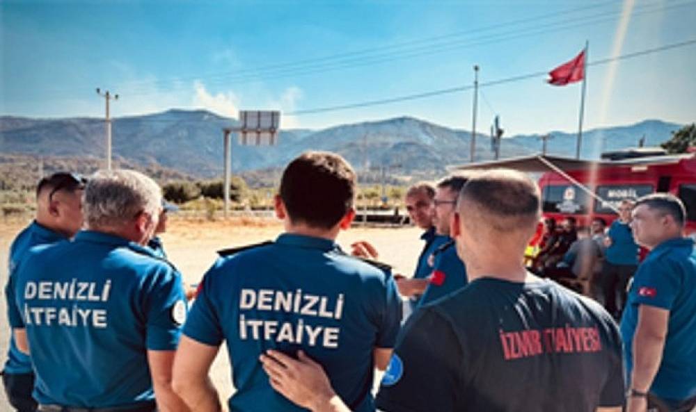 Denizli'de görev tamam, İzmir İtfaiyesi eve dönüyor