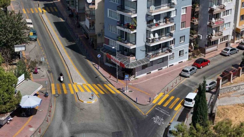 Aydın’da Yol Çizgileri ve Yaya Geçitleri Yenileniyor