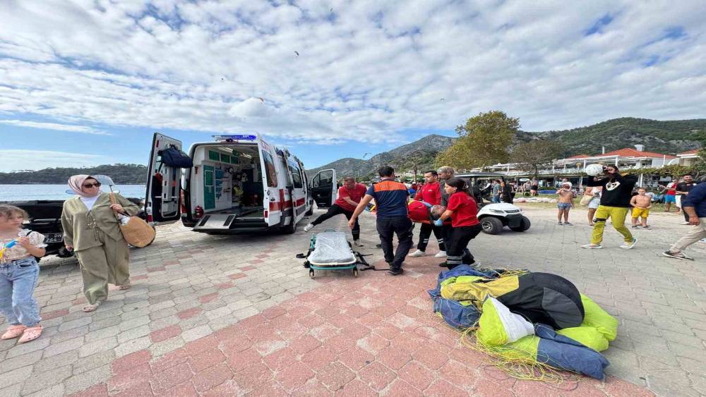Ölüdeniz Hava Oyunları’nda Paraşüt Kazası: 3 Yaralı