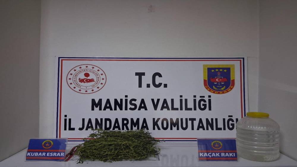 Jandarma evde arama yaptı, şüpheli gözaltında