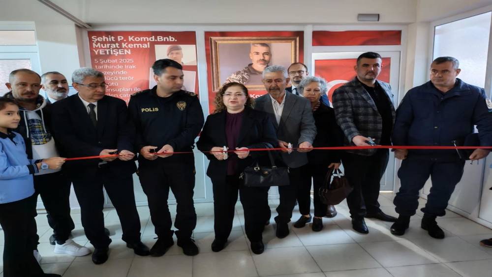 Şehit Binbaşı Yetişen&rsquo;in adı Mursallı&rsquo;da kurulan k&uuml;t&uuml;phanede yaşayacak
