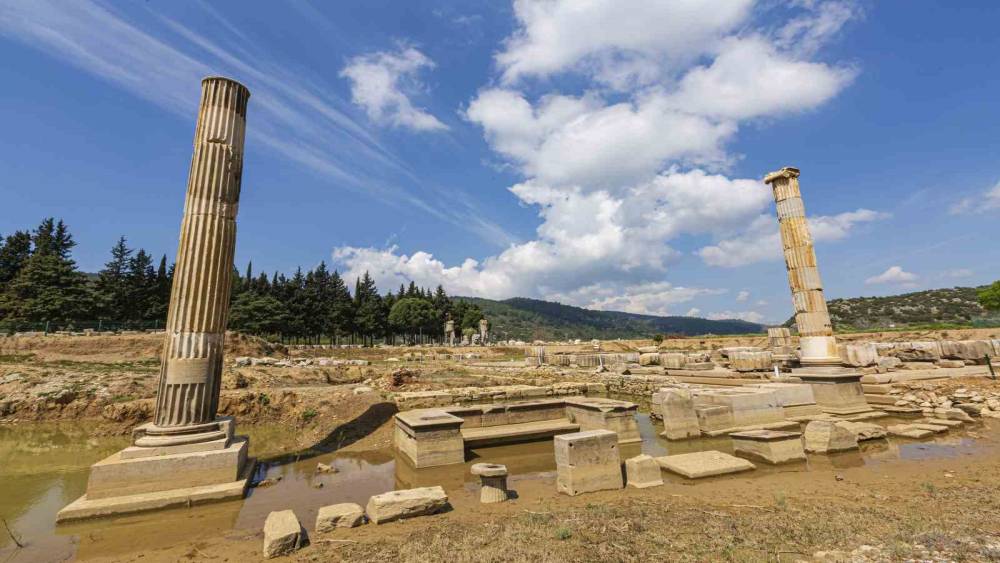 Klaros Antik Kenti, Saya Holding&rsquo;in sponsorluğunda g&uuml;n y&uuml;z&uuml;ne &ccedil;ıkıyor
