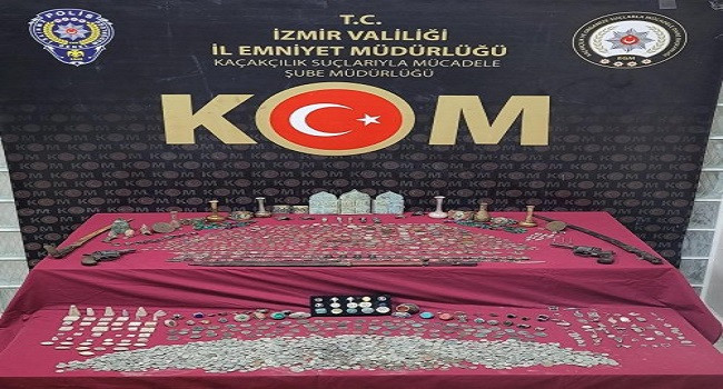 9 Milyon 500 Bin TL Değerinde Tarihi Eser Ele Geçirildi: İzmir'de Operasyon