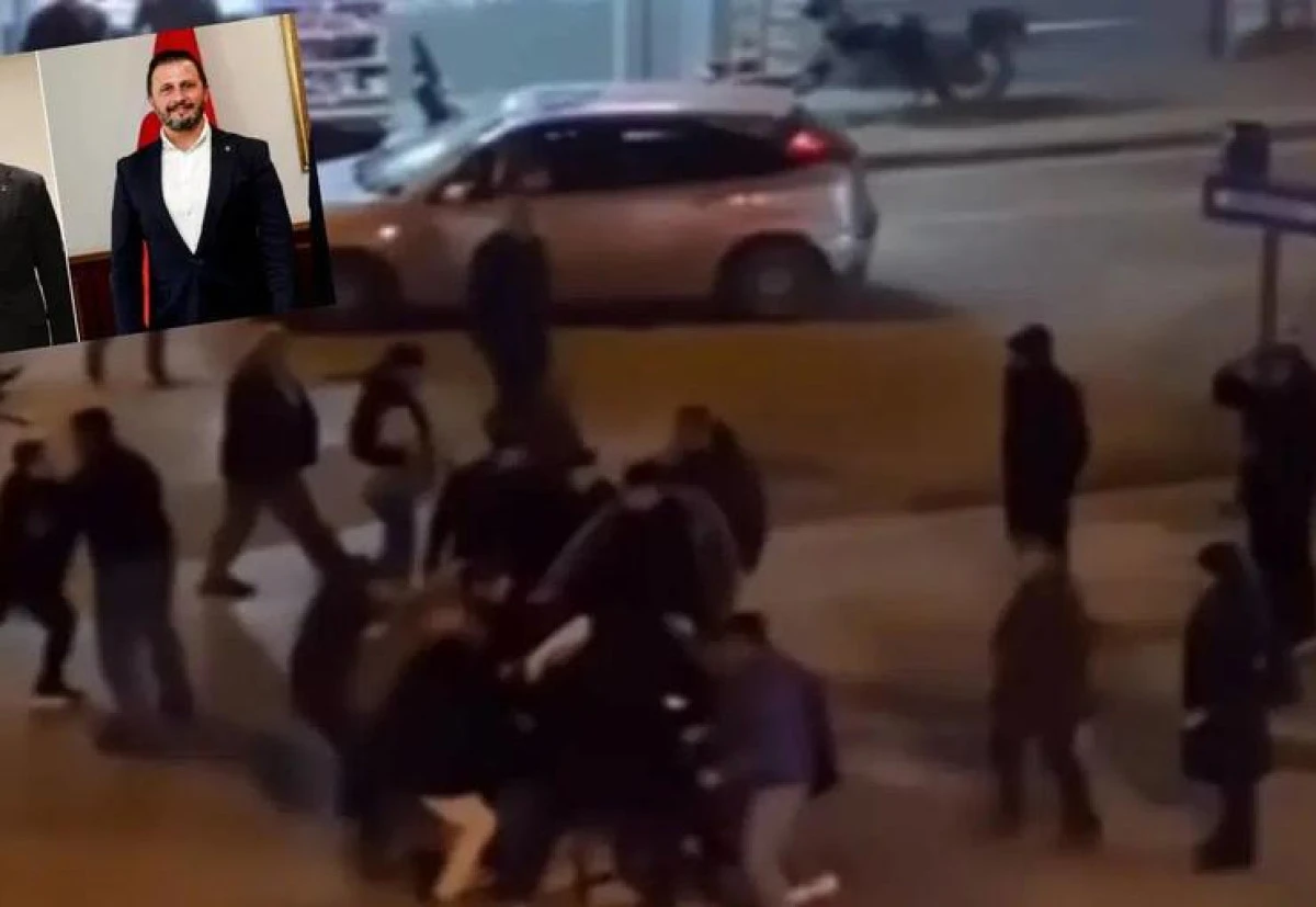 AKP'li başkanlar sokak ortasında birbirine girdi... Kavga emniyette bitti!