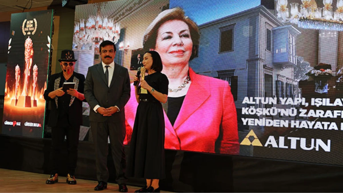 Altun Yapı, “Kente Değer Katan Marka” ödülünü aldı