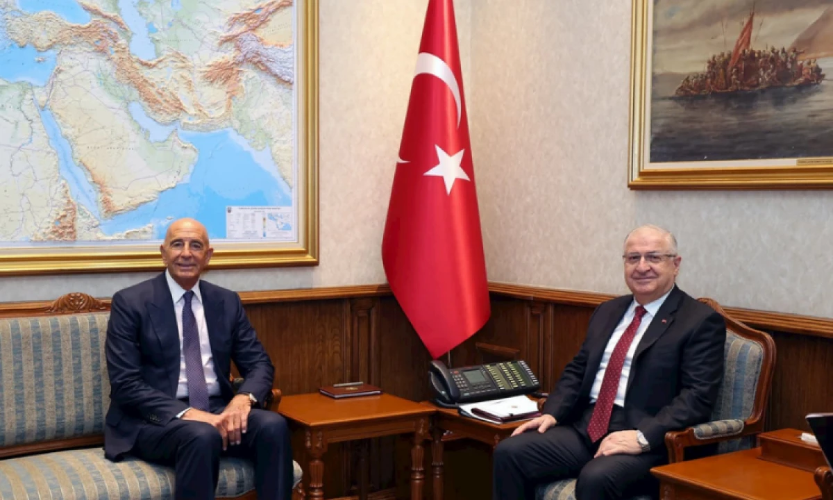 Ankara&rsquo;da kritik g&ouml;r&uuml;şme: Yaşar G&uuml;ler, Tom Barrack&rsquo;ı kabul etti