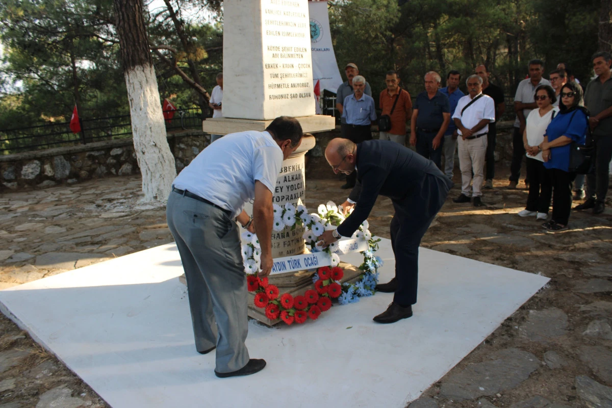 Aydın’da Gözpınar Şehitleri Törenle Yad Edildi