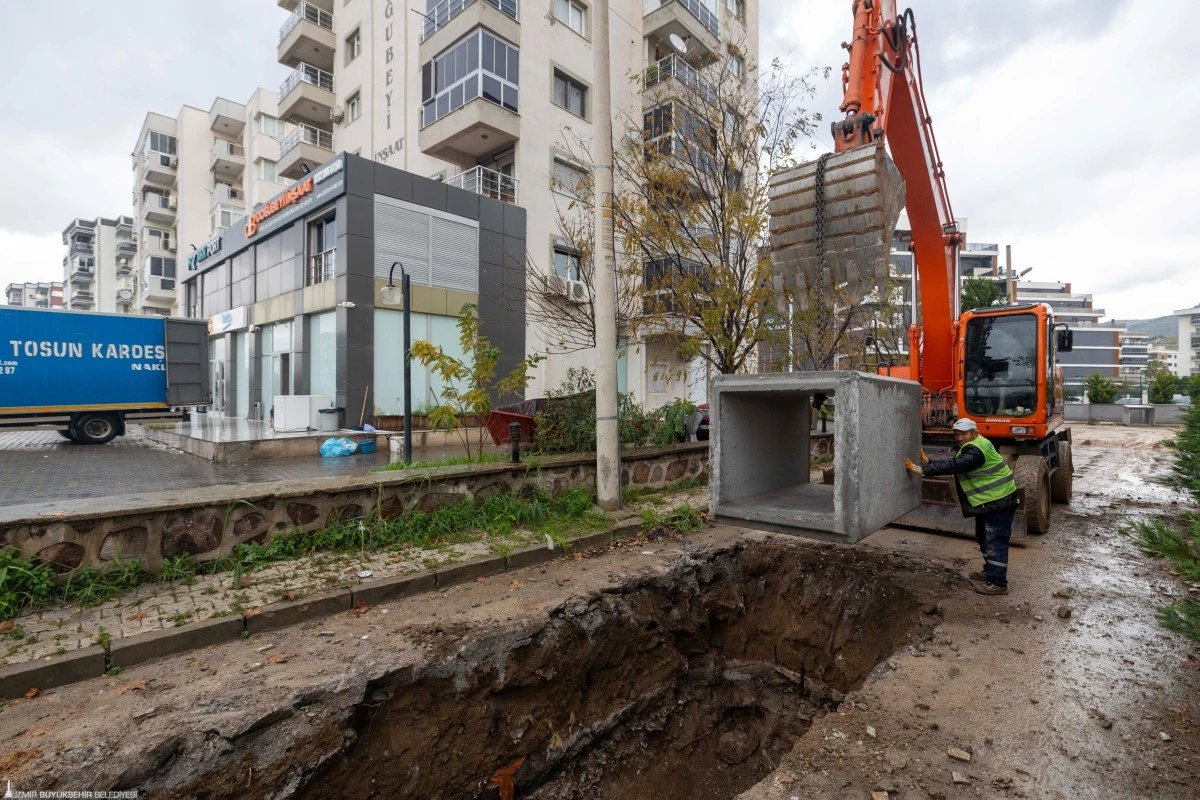 İzmir B&uuml;y&uuml;kşehir&rsquo;den Balat&ccedil;ık&rsquo;a altyapı hamlesi