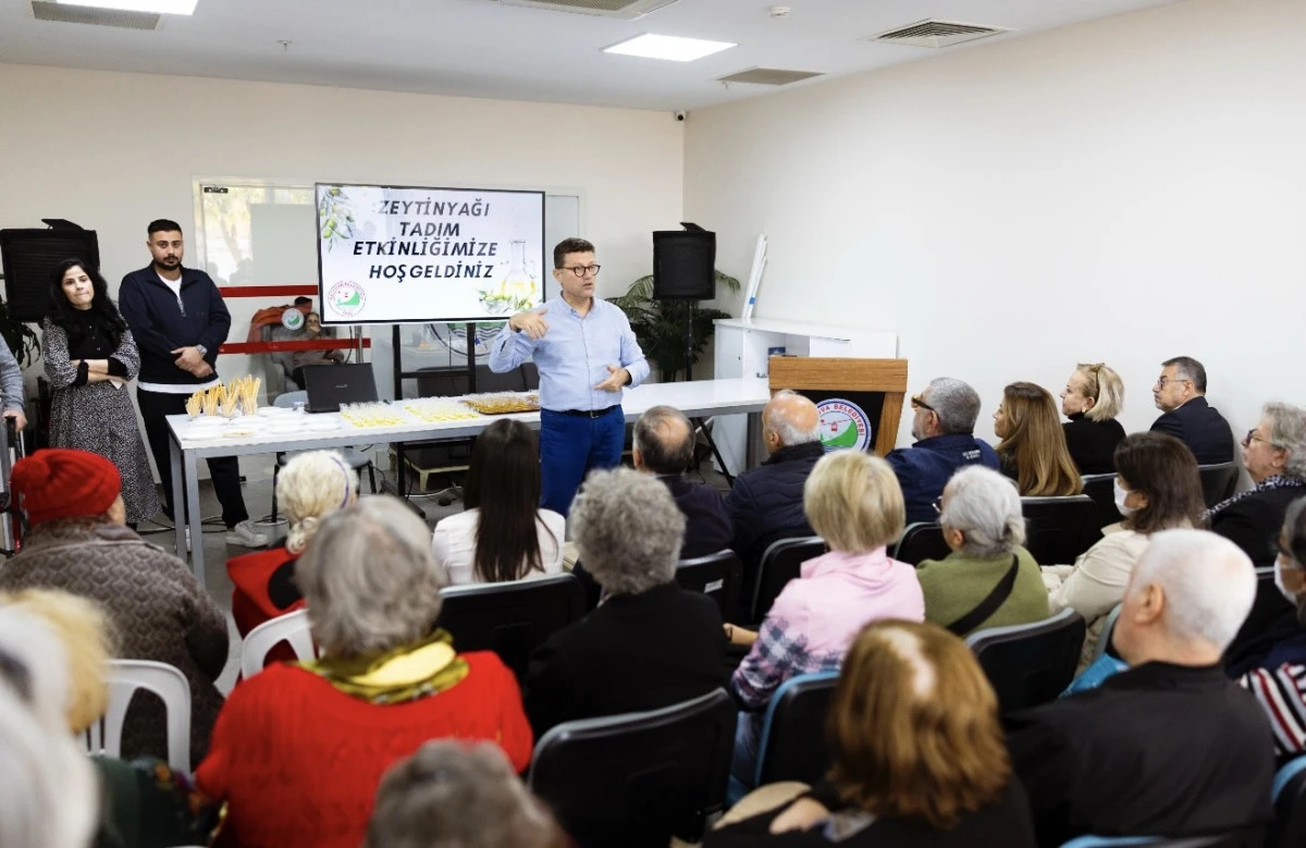 Balçovalılar zeytinyağı tadımında buluştu