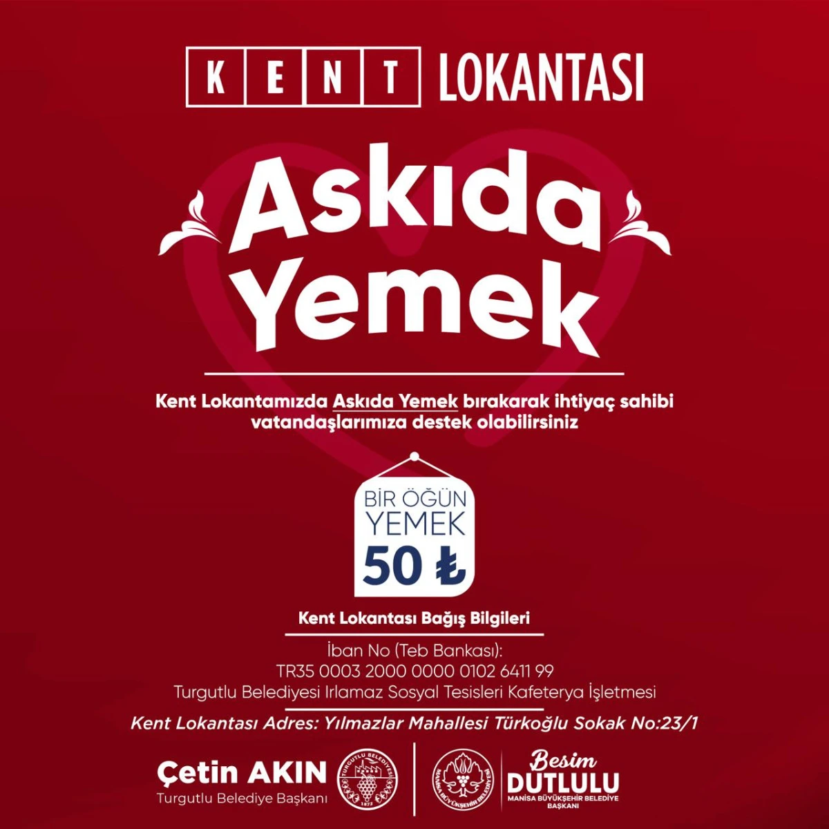 Başkan Akın: “Askıda Yemek ile dayanışmayı büyütüyoruz”