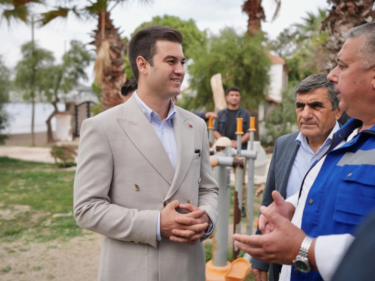 Başkan Mandalinci Yalıkavak'ta