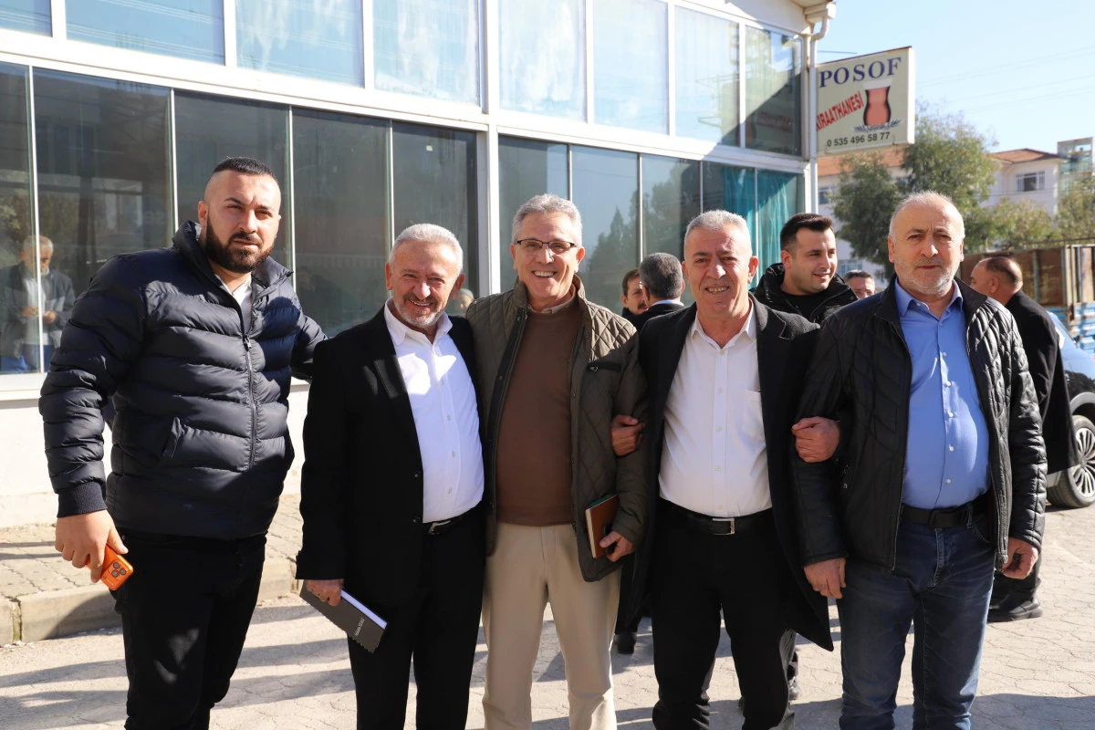 Başkan Tetik Muammer aksoy'da vatandaşla buluştu