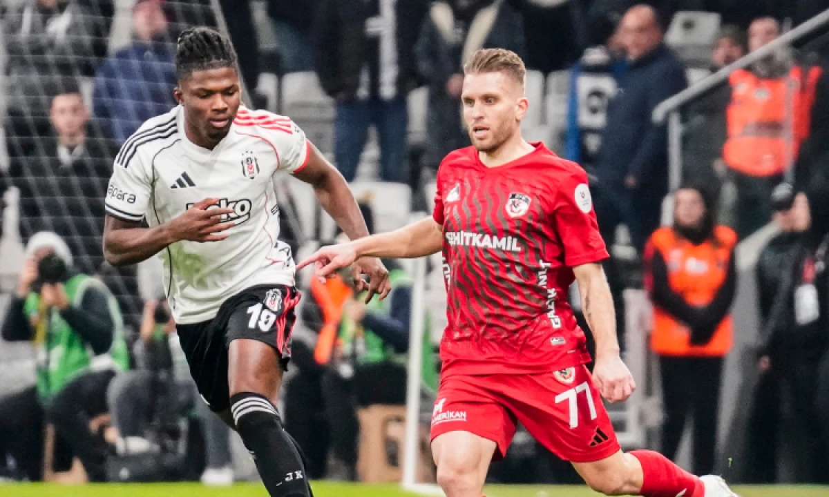Beşiktaş ile Gaziantep FK puanları paylaştı