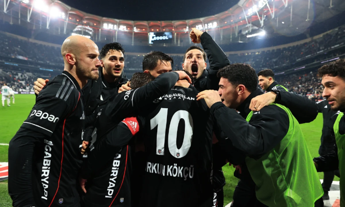 Beşiktaş sahasında Konyaspor&rsquo;u devirdi