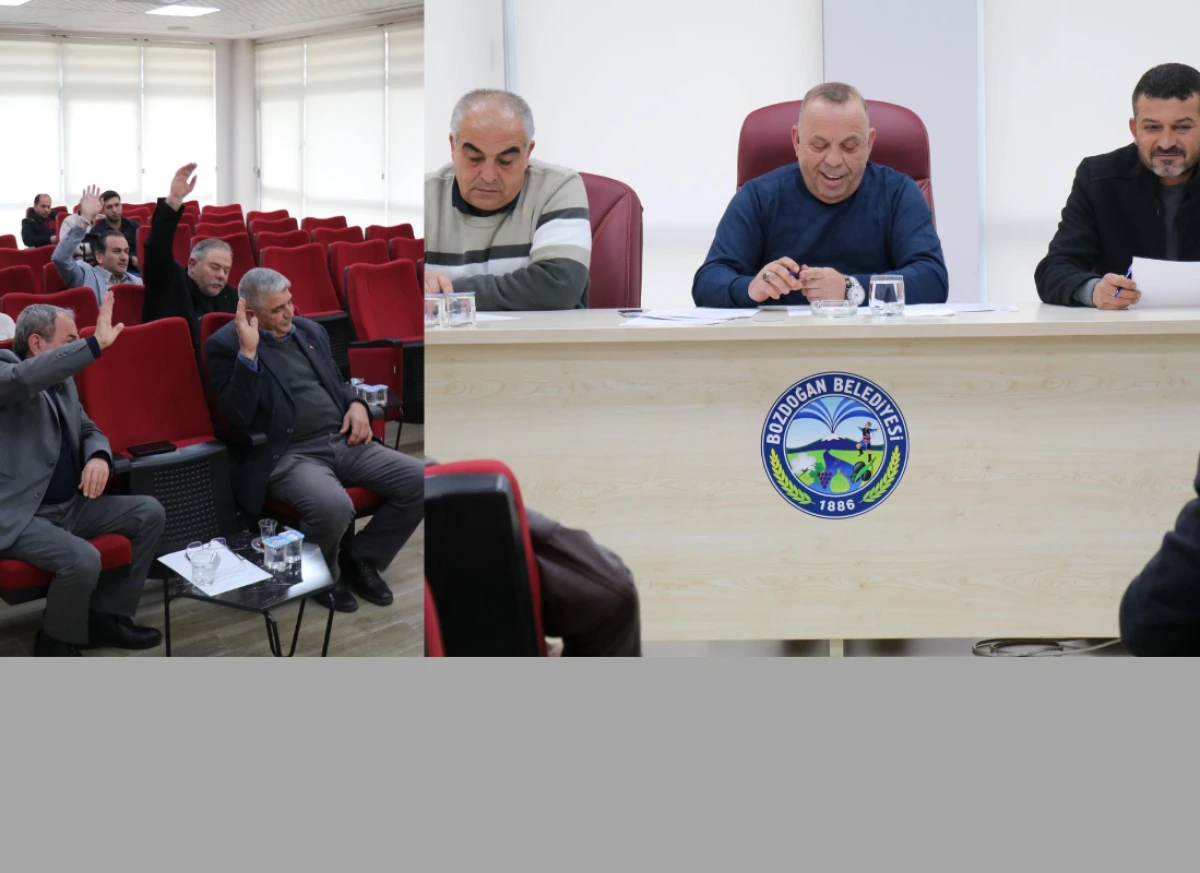 Bozdoğan Belediyesi 2025 yılı son meclis toplantısını yaptı