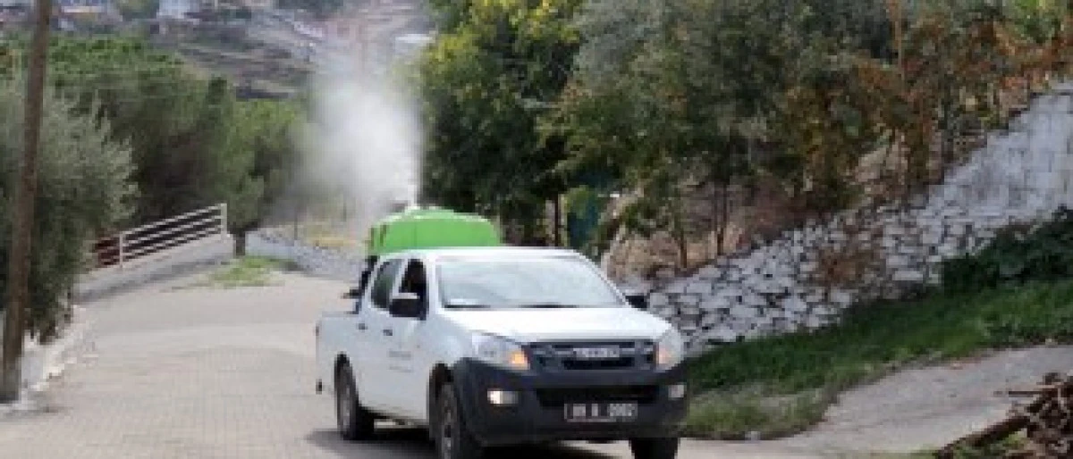  Bozdoğan Belediyesi karasinekle mücadelesine sürdürüyor