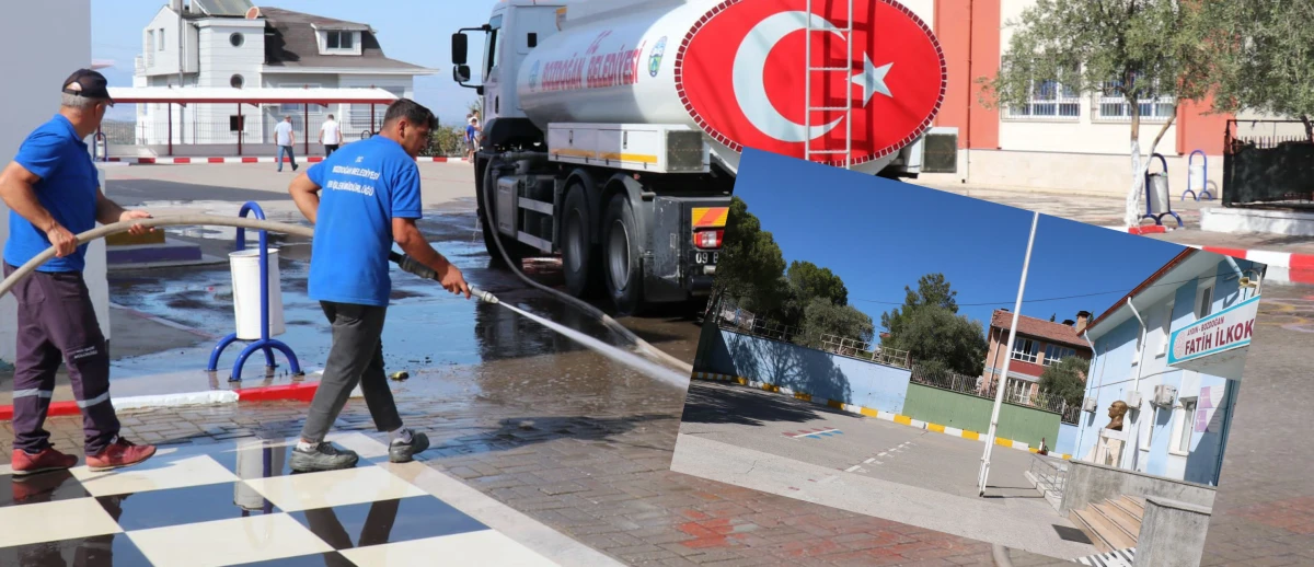Bozdoğan da okullar sezona hazırlandı