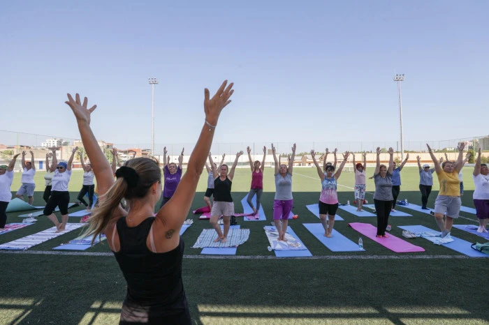 Bucalı Kadınlar Ücretsiz Yoga Kurslarına Akın Ediyor