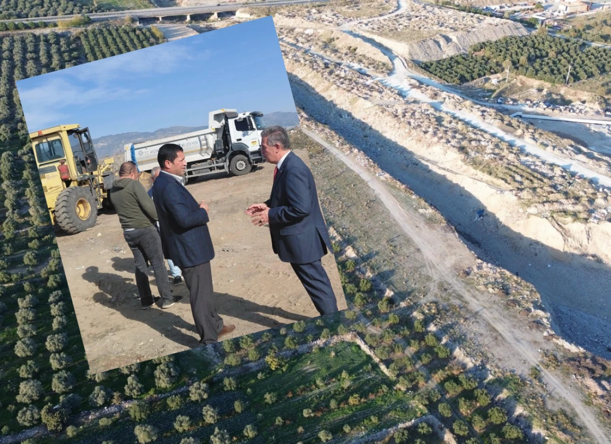 Buharkent'te 2 Etap İlek bahçesi çalışmaları başladı