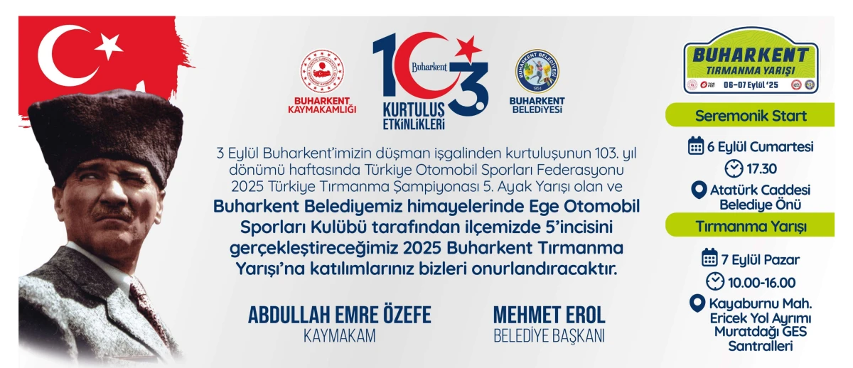 Buharkent'te tırmanma yarışları başlıyor
