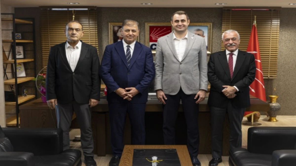 Cemil Tugay’dan Çağatay Güç’e tebrik ziyareti