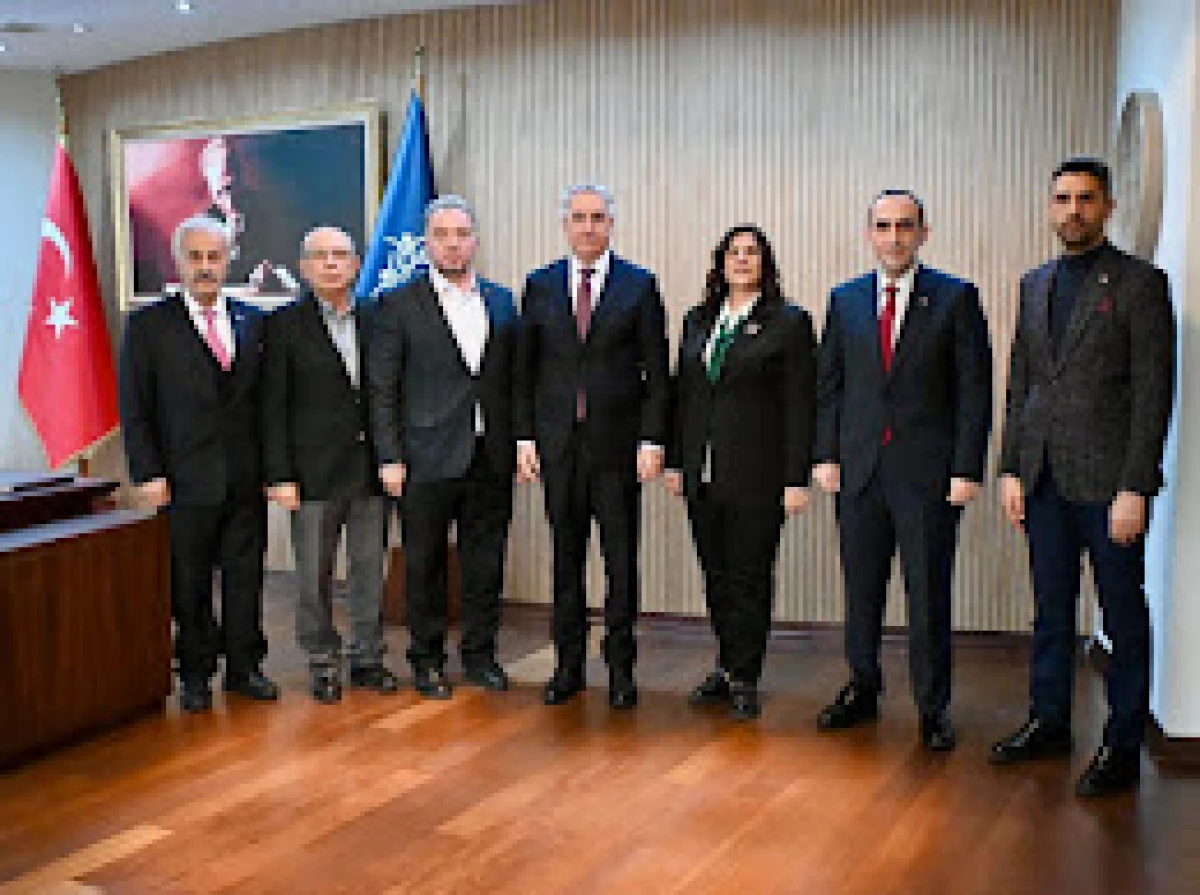 &Ccedil;er&ccedil;ioğlu misafiri AK Parti mkyk &uuml;yesi Yanılmaz