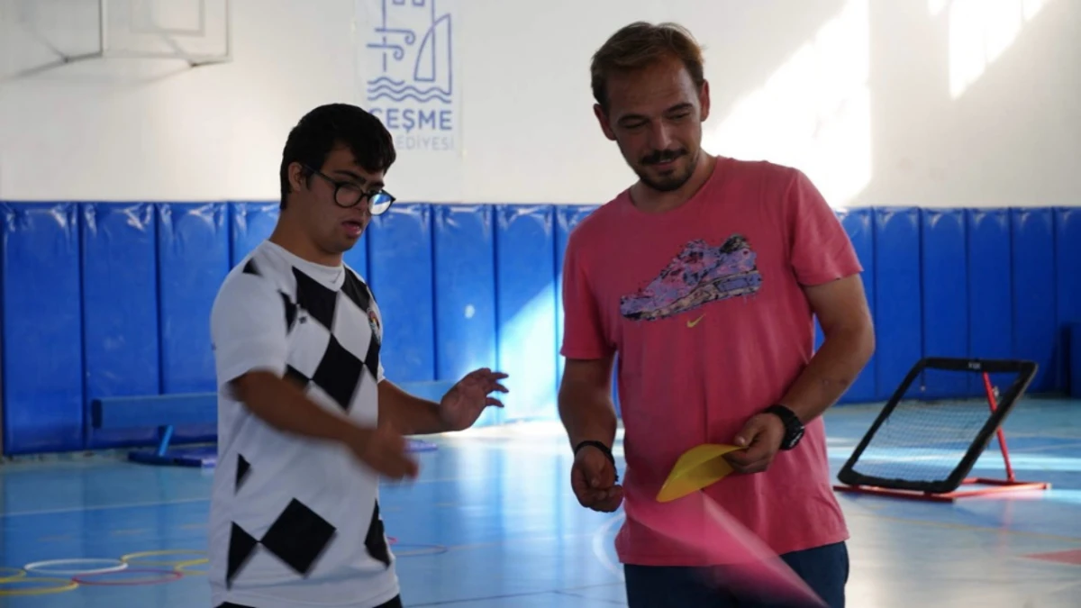 Çeşme Belediyesi'nden Engelsiz Spor Eğitimleri
