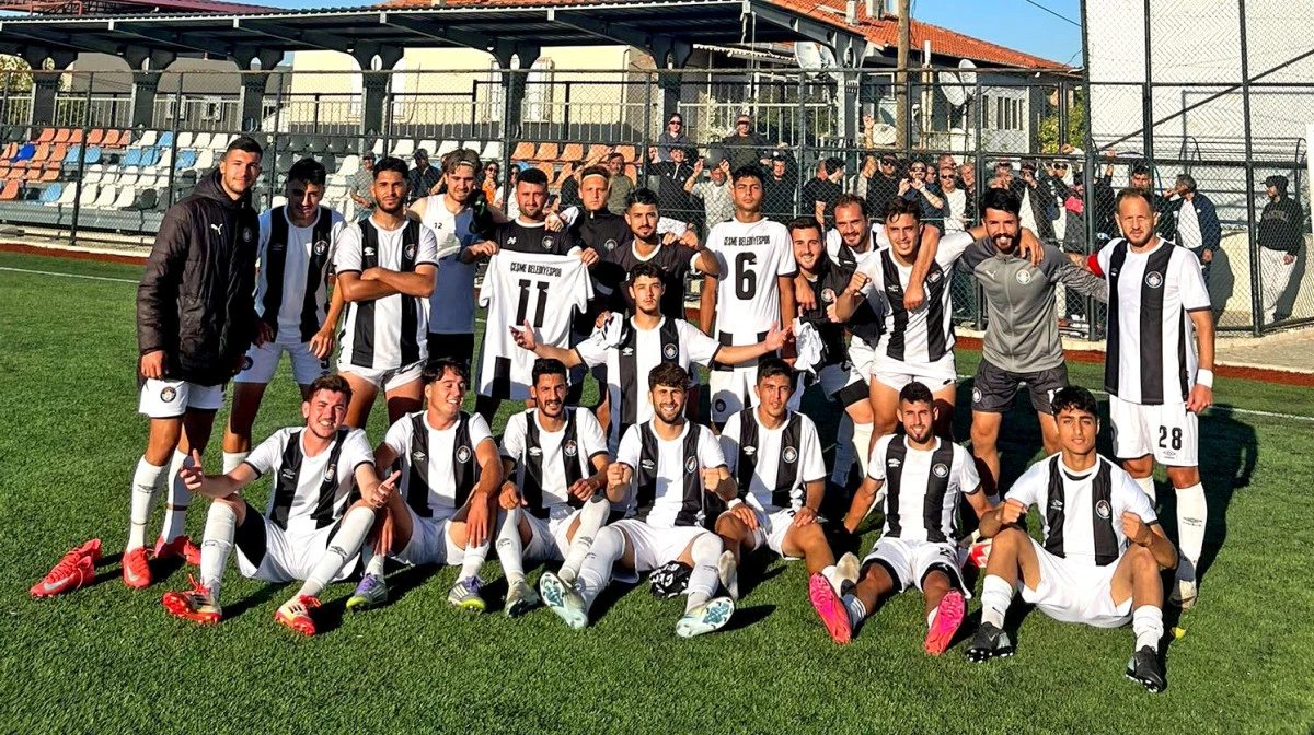 Çeşme Belediyespor deplasmanda galip