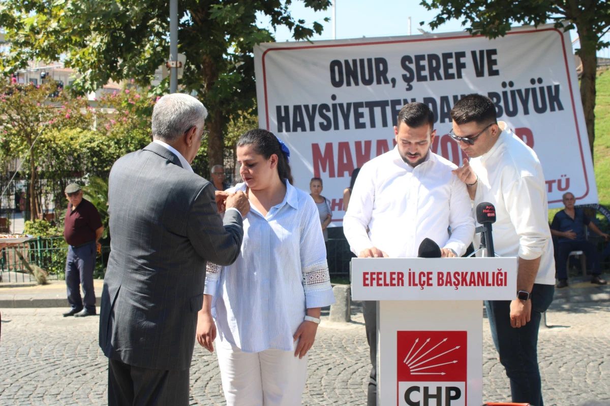 CHP Efeler İlçe Başkanı İsmet Bozkurt: Partimize 350 Yeni Üye Katıldı.