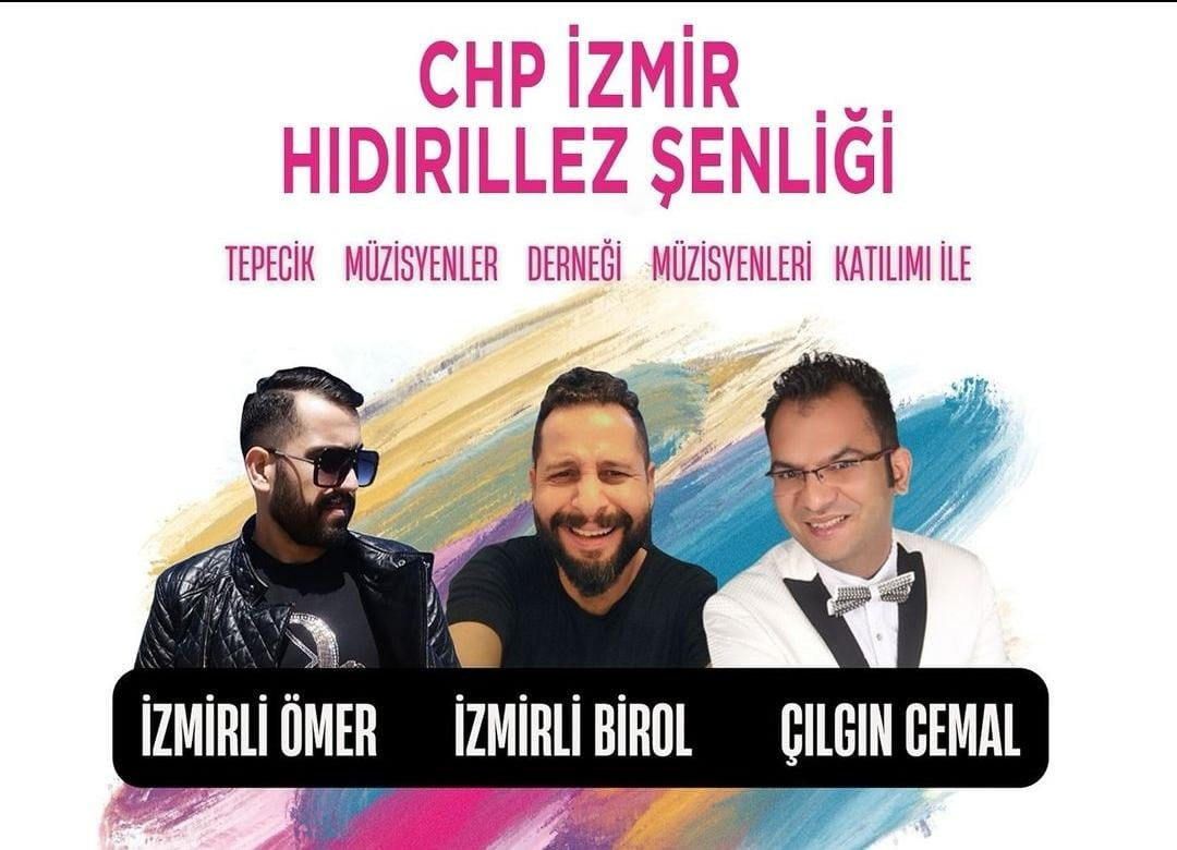 CHP İzmir İl Başkanlığı, Hıdırellez Şenliklerine Davet Ediyor!