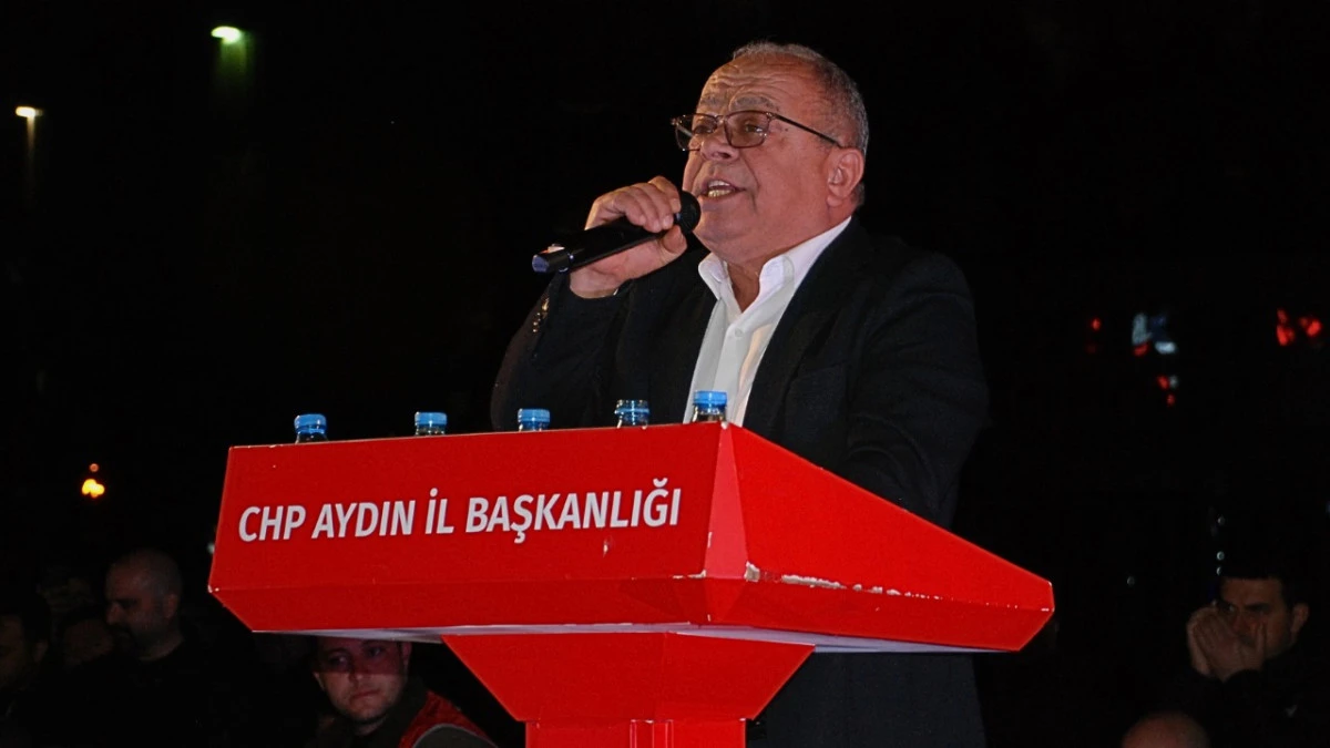 CHP’den Aydın İradesine Sahip Çıkıyor, Miting Hazırlığı