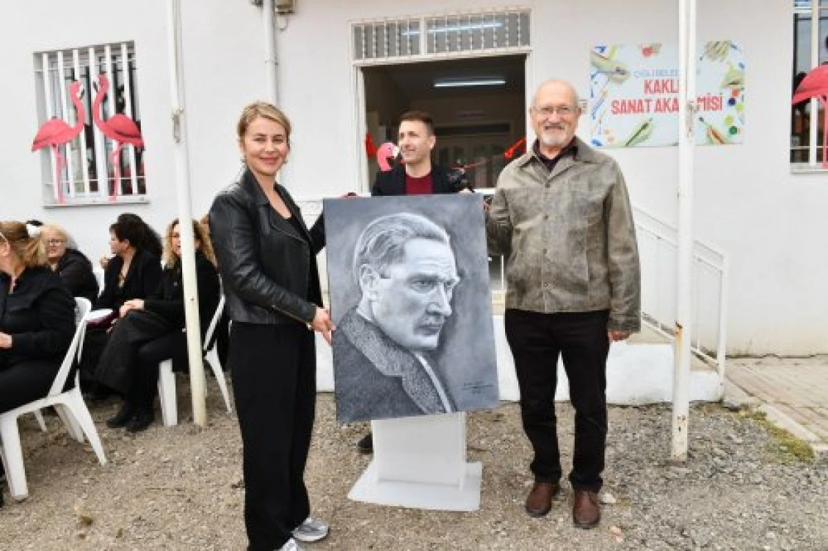 Çiğli Belediyesi Kaklıç Sanat Akademisi yıl sonu sergisi tam not aldı