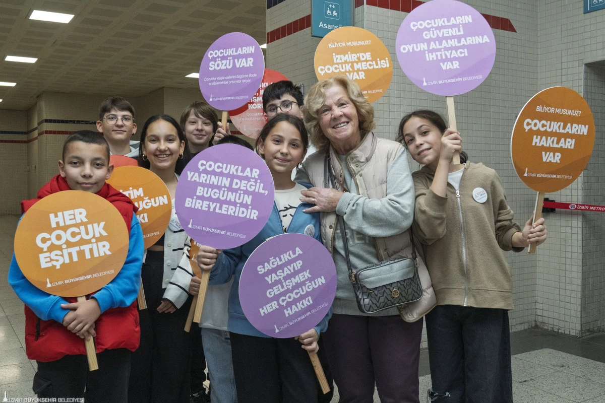 Çocuk Hakları Rotası ile İzmir’de farkındalık yaratıldı