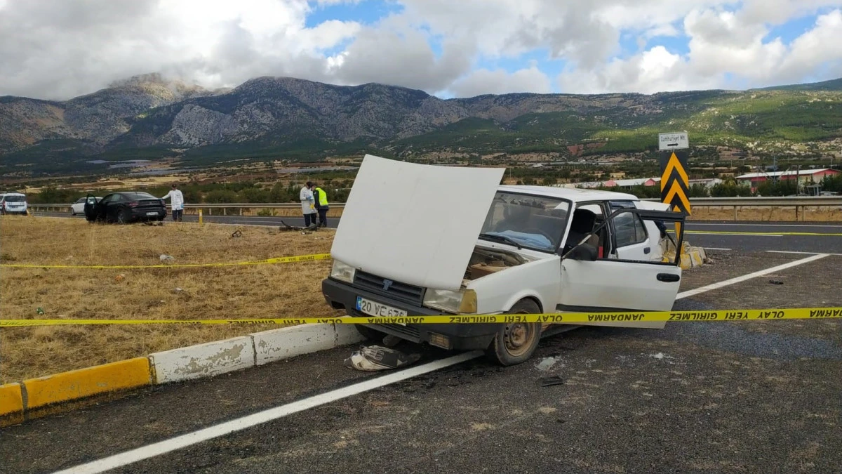 Denizli’de trafik kazası can aldı