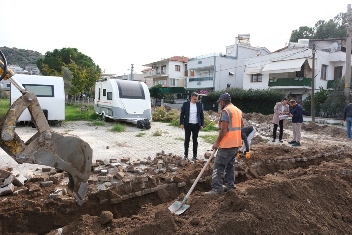 Dikili’de doğal gaz 4. Etap çalışmaları başladı