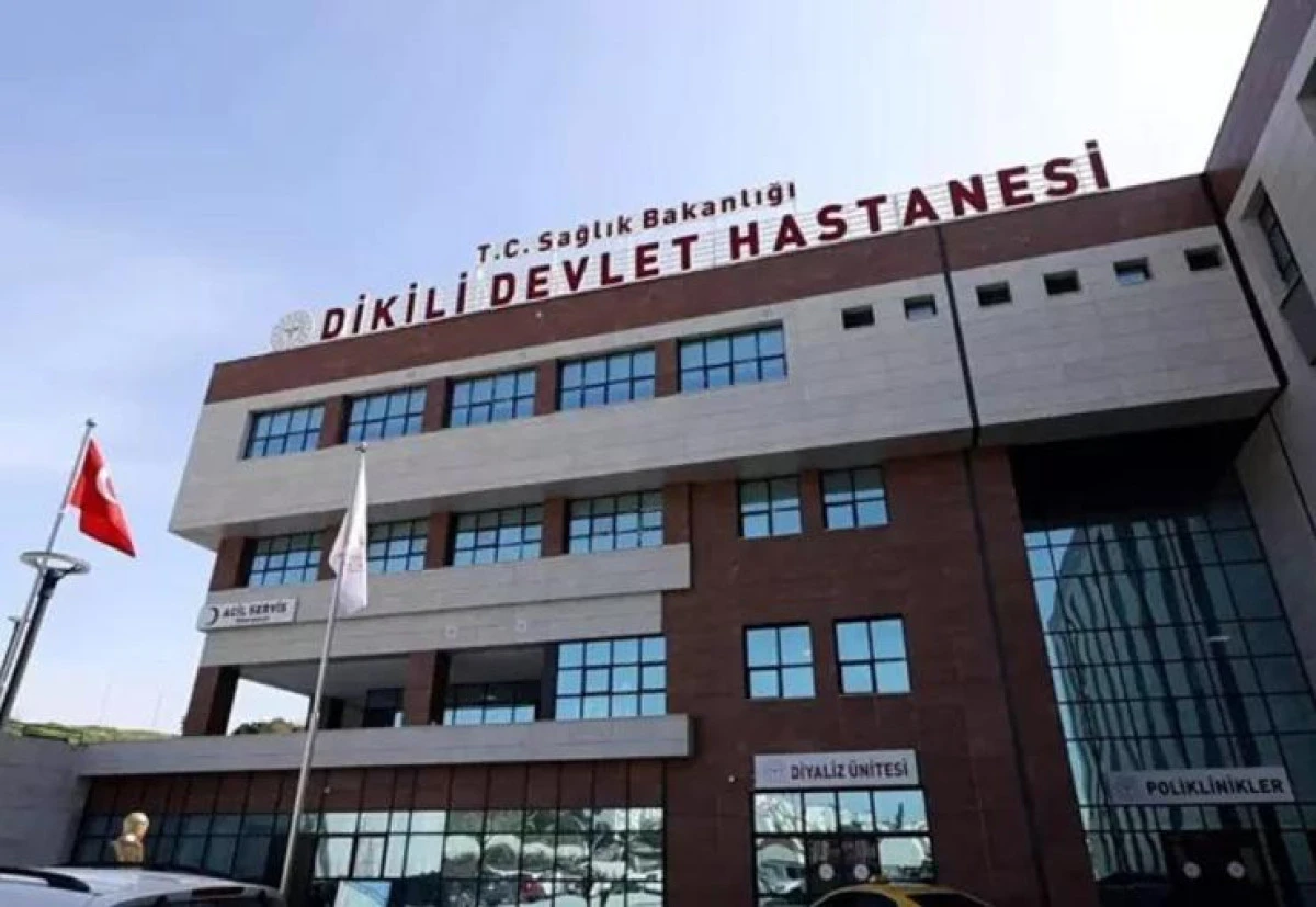 Dikili'nin 75 yataklı yeni devlet hastanesi hizmete girdi