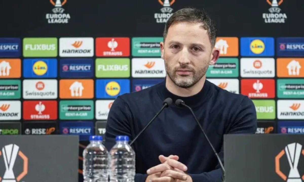 Domenico Tedesco&rsquo;dan mağlubiyet sonrası net mesaj